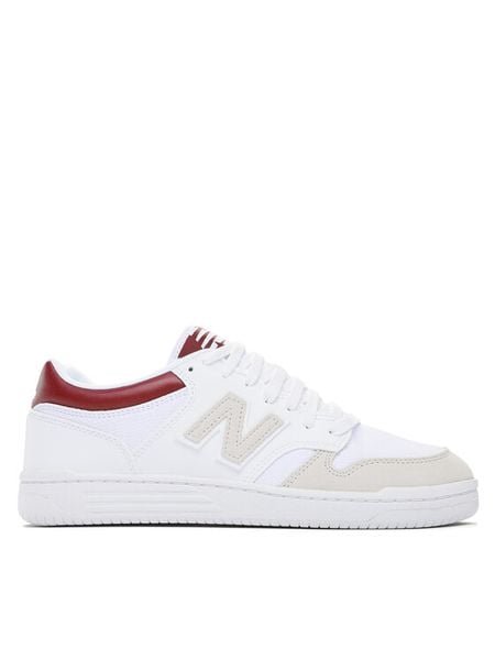 New Balance Sneakersy BB480LKB Biały. Białe buty sportowe na co dzień męskie New Balance, m, bez wzorów, ze skóry, bez ramiączek, bez kaptura. Za 499.99 zł.