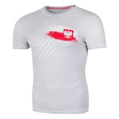 Koszulka Męska na siłownię rashguard MMA EXTREME HOBBY POLSKA PRIME. Białe bielizna termoaktywna męska EXTREME HOBBY, m, bez wzorów, z bawełny, bez ramiączek, do biegania. Za 199.00 zł.