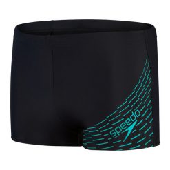 Bokserki kąpielowe męskie Speedo Medley Logo. Czarne kąpielówki męskie SPEEDO, m, bez wzorów. Za 99.99 zł.