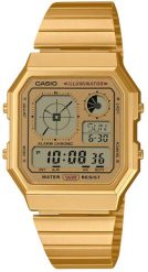 Zegarek Casio Retro Vintage A130WEG -9AEF unisex . Zegarki męskie Casio. Za 399.00 zł.