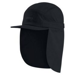 Czapka z daszkiem Odlo Performance Light Shade Cap Cap. Czarne czapki męskie Odlo, bez wzorów, sportowe. Za 219.99 zł.