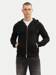 KARL LAGERFELD Bluza 705751 500900 Czarny Regular Fit. Czarne bluzy rozpinane męskie KARL LAGERFELD, m, bez wzorów, z bawełny, bez ramiączek, bez kaptura. Za 789.99 zł.