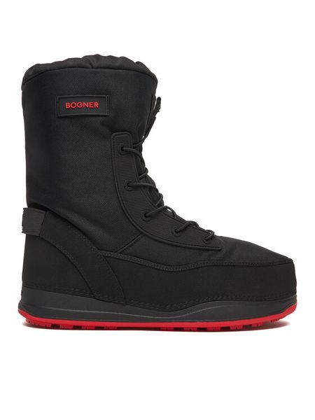 Bogner Śniegowce Laax 9 32547544 Czarny. Czarne buty zimowe męskie Bogner, bez wzorów, ze skóry, bez obcasa, bez zapięcia. Za 1,669.00 zł.
