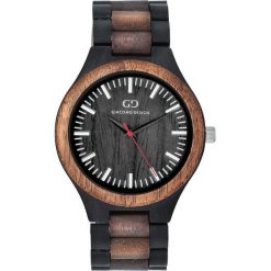 Zegarek Giacomo Design Drewniany męski GD08302. Czarne zegarki męskie Giacomo Design. Za 385.00 zł.