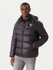 KARL LAGERFELD Kurtka zimowa 505022 554590 Czarny Regular Fit. Czarne kurtki męskie KARL LAGERFELD, na zimę, m, bez wzorów, z syntetyku, bez ramiączek, bez kaptura. Za 1,149.00 zł.