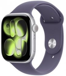 Smartwatch Apple Smartwatch Apple Watch Series 11 GPS 42mm Aluminium srebrny z paskiem sport fiolet M/L MEU74. Szare zegarki smartwatch Apple. Za 1,817.00 zł.