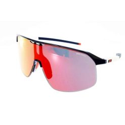 Okulary rowerowe Julbo Density - niebieski / biały / czerwony| Spectron 3. Białe okulary przeciwsłoneczne męskie JULBO, bez wzorów, sportowe. Za 469.00 zł.