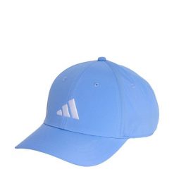 Czapka New Logo Embroidered Baseball. Białe czapki męskie ADIDAS, bez wzorów, z materiału, sportowe. Za 79.95 zł.