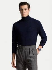 Polo Ralph Lauren Golf 710946145001 Granatowy Regular Fit. Niebieskie kardigany męskie Polo Ralph Lauren, m, bez wzorów, z wełny, bez ramiączek. Za 849.99 zł.