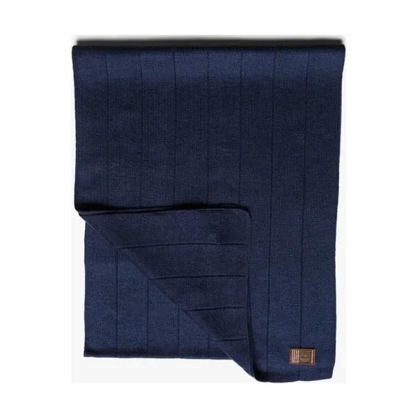 Timberland Szalik Rib Scarf With Logo Patch , granatowy, rozmiar ONE SIZE. Niebieskie szaliki męskie Timberland, bez wzorów, z materiału, klasyczne. W wyprzedaży za 103.99 zł.