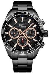 Zegarek męski Pierre Ricaud P97031.B1R4QF czarny. Czarne zegarki męskie Pierre Ricaud. Za 629.00 zł.