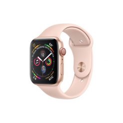 SmartWatch APPLE Watch Series 4 GPS+Cellular Koperta 40 mm z aluminium w kolorze złotym z paskiem sportowym w kolorze piaskowego różu MTVG2WB/A. Czerwone zegarki smartwatch marki Apple. Za 2,349.00 zł.
