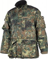 Kurtka męska MFH Kurtka BW bojowa długa flectarn XXL. Kurtki męskie MFH, m, bez wzorów, militarne, bez ramiączek, bez kaptura. Za 493.00 zł.