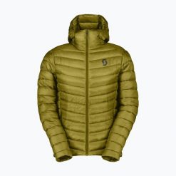 Kurtka ocieplana męska SCOTT Insuloft Tech Primaloft Hoody. Zielone kurtki męskie Scott, m, bez wzorów, z puchu, sportowe, bez ramiączek, bez kaptura. Za 659.99 zł.