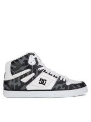 DC Sneakersy PURE HIGH-TOP WC ADYS400043-XKWS Biały. Białe buty sportowe na co dzień męskie DC, m, bez wzorów, ze skóry, bez ramiączek, bez kaptura. Za 339.99 zł.