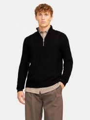Jack & Jones Sweter Craig 12260826 Czarny Regular Fit. Czarne kardigany męskie Jack & Jones, m, bez wzorów, z syntetyku, bez ramiączek. Za 199.99 zł.