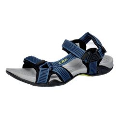 Sandały CMP Hamal Hiking niebiesko-szare. Niebieskie sandały męskie CMP, z materiału, bez zapięcia. Za 243.07 zł.