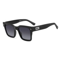 Okulary przeciwsłoneczne męskie DSQUARED2 ICON 0010/S 807, rozmiar 51 mm. Czarne okulary przeciwsłoneczne męskie DSQUARED, bez wzorów, sportowe. Za 872.25 zł.