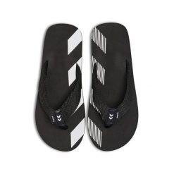 Klapki w jodełkę Hummel Sport. Czarne klapki i japonki męskie HUMMEL, bez wzorów. Za 154.00 zł.