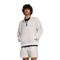 Kurtka koszykarska męska Under Armour Curry Woven. Białe kurtki męskie Under Armour, m, bez wzorów, sportowe, bez ramiączek, bez kaptura. Za 389.99 zł.