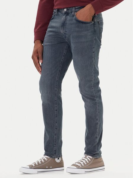 Levi's® Jeansy 512™ 28833-1416 Granatowy Slim Taper Fit. Niebieskie jeansy męskie bez wzorów, z bawełny. Za 339.99 zł.