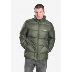 Kurtka turystyczna męska Prosto Puffer Void-9 zimowa. Zielone kurtki męskie Prosto., na zimę, m, bez wzorów, bez ramiączek, bez kaptura. Za 494.99 zł.
