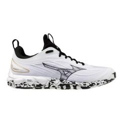 Buty halowe Mizuno Wave Luminous 3. Białe buty do biegania męskie Mizuno, bez wzorów, bez zapięcia, do biegania, mizuno wave. W wyprzedaży za 614.45 zł.