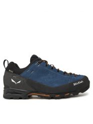 Salewa Trekkingi Mountain Trainer Classic GTX GORE-TEX 61428-8665 Granatowy. Niebieskie buty trekkingowe męskie Salewa, bez wzorów, z gore-texu, sportowe, bez obcasa, bez zapięcia. Za 959.99 zł.