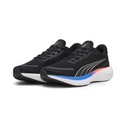 Obuwie do Biegania dla Dorosłych Running Puma Scend Pro Czarny. Czarne buty do biegania męskie Puma, bez wzorów, bez zapięcia, do biegania. W wyprzedaży za 235.50 zł.