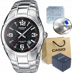 Zegarek męski Casio EDIFICE ASCO-1AVEF z GRAWEREM. Zegarki męskie Casio. Za 754.94 zł.