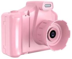 Extralink Kids Camera H9 Różowy | Aparat cyfrowy |. Czerwone kamery cyfrowe ExtraLink. Za 144.11 zł.
