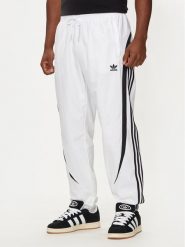 Adidas Spodnie dresowe Archive IZ4830 Biały Regular Fit. Białe spodnie dresowe męskie ADIDAS, bez wzorów, z dresówki. Za 199.99 zł.