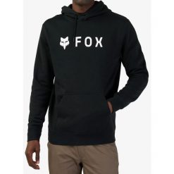 Bluza z kapturem męska Fox Absolute Fleece Po. Czarne bluzy nierozpinane męskie FOX, l, bez wzorów, bez ramiączek, z kapturem. Za 249.99 zł.