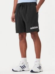 Adidas Szorty sportowe Essentials Linear JE9012 Czarny Regular Fit. Czarne szorty sportowe męskie ADIDAS, bez wzorów, z bawełny, sportowe. Za 138.99 zł.
