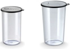 Blender Bamix Bamix 3002.001, 1 L, ml, Plastic, Black, Transparent, -20 - 100 °C, 2 pc(s). Blendery Bamix. Za 167.27 zł.