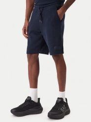 EA7 Emporio Armani Szorty sportowe 7M001365 AF22262 UB102 Granatowy Regular Fit. Niebieskie szorty sportowe męskie EA7 Emporio Armani, bez wzorów, z bawełny, sportowe. Za 559.99 zł.