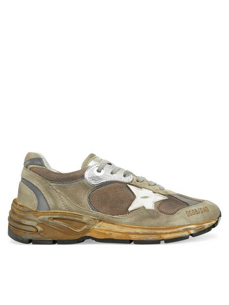 Golden Goose Sneakersy Running Dad GMF00199.F003271.81751 Szary. Szare buty do biegania męskie GOLDEN GOOSE, bez wzorów, ze skóry, bez zapięcia. Za 1,899.00 zł.