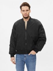 Calvin Klein Jeans Kurtka bomber J30J324070 Czarny Relaxed Fit. Czarne kurtki męskie Calvin Klein Jeans, m, bez wzorów, z jeansu, bez ramiączek, bez kaptura. Za 539.99 zł.