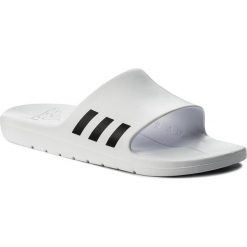 Klapki adidas - Aqualette CG3538 Ftwwht/Cblack/Ftwwht. Białe klapki i japonki męskie ADIDAS, z tworzywa sztucznego. Za 99.00 zł.