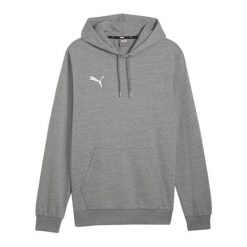 Męska Bluza Z Kapturem Team Goal Casual. Szare bluzy nierozpinane męskie Puma, m, bez wzorów, casualowe, bez ramiączek, z kapturem. Za 256.99 zł.