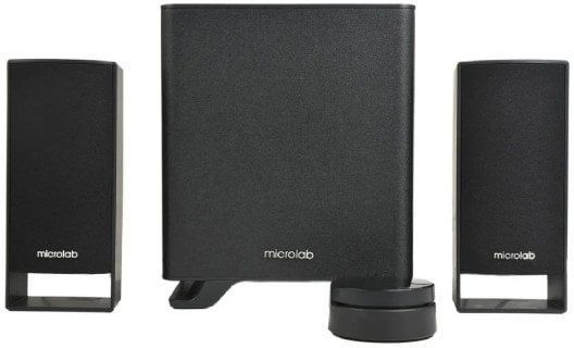 Microlab M-600BT - black - Zestaw głośników 2.1 z Bluetooth. Zestawy głośników MICROLAB. Za 380.09 zł.