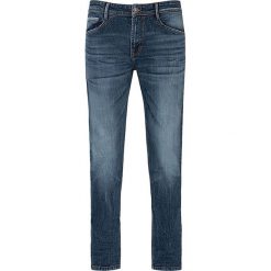 Dżinsy "Jonas X" - Regulat fit - w kolorze niebieskim. Niebieskie jeansy męskie Denim Special, z aplikacjami, klasyczne. W wyprzedaży za 159.95 zł.