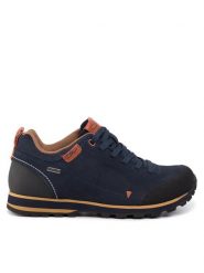 CMP Trekkingi Elettra Low Hiking Shoe Wp 38Q4617 Granatowy. Niebieskie buty trekkingowe męskie CMP, bez wzorów, ze skóry, bez obcasa, bez zapięcia. Za 299.99 zł.
