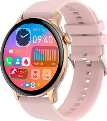 Smartwatch Rubicon RNCF10 Różowy. Czerwone zegarki smartwatch Rubicon. Za 151.46 zł.