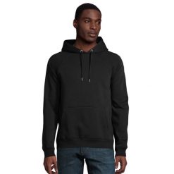 Bluza Z Kapturem Dla Dorosłych Unisex Stellar. Czarne bluzy nierozpinane męskie SOL'S, s, bez wzorów, sportowe, bez ramiączek, z kapturem. Za 157.99 zł.