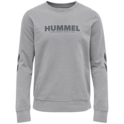 Bluza Hummel Legacy Plus. Szare bluzy nierozpinane męskie HUMMEL, m, bez wzorów, sportowe, bez ramiączek, bez kaptura. Za 184.00 zł.