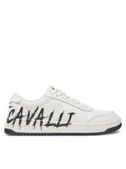 Just Cavalli Sneakersy 78QA3SM5 ZP397 Biały. Białe buty sportowe na co dzień męskie Just Cavalli, m, bez wzorów, ze skóry, bez ramiączek, bez kaptura. Za 379.99 zł.