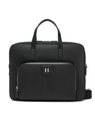 KARL LAGERFELD Torba na laptopa A1M30098 Czarny. Czarne torby na laptopa męskie KARL LAGERFELD, bez wzorów, ze skóry. Za 1,299.00 zł.