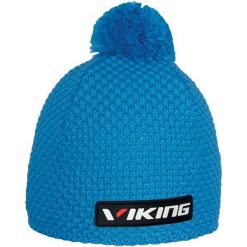 Czapka dla dorosłych Viking Berg GORE-TEX Infinium z Windstopper. Niebieskie czapki męskie Viking, na zimę, bez wzorów, z gore-texu, sportowe. Za 251.50 zł.
