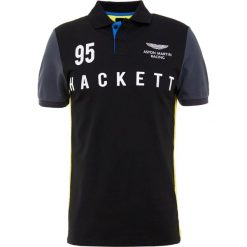 Hackett Aston Martin Racing Koszulka polo black. Czarne koszulki polo męskie Hackett Aston Martin Racing, z bawełny, polo. Za 549.00 zł.